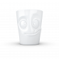 Preview: FiftyEight Henkelbecher Mug Lecker weiss